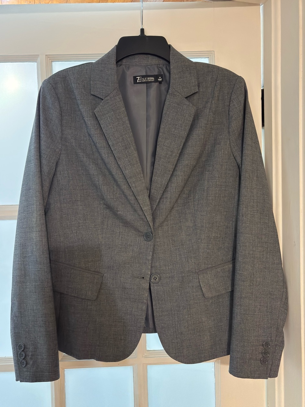 Tailored Gray Women's Blazer - Z Collection
